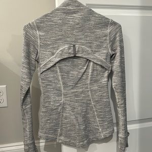 Grey lululemon jacket women’s size 2